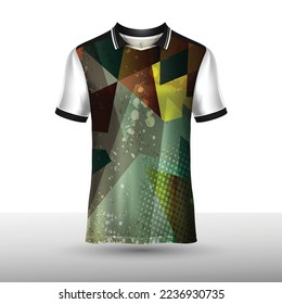 Short sleeves t-shirt mockup design