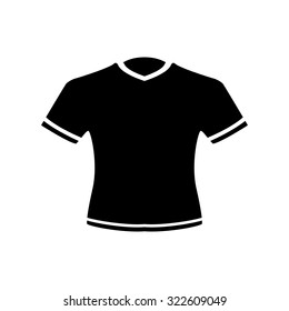 short sleevs t-shirt icon