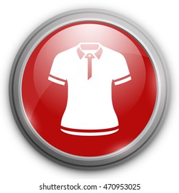 short sleevs t-shirt icon