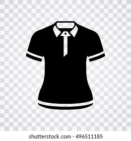 short sleevs t-shirt icon