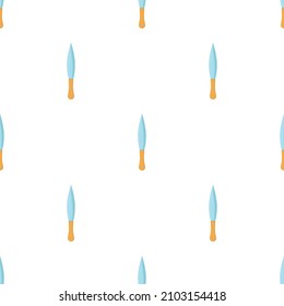 Short steel two edged sword pattern seamless background texture repeat wallpaper geometric vector