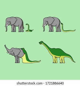 Short Story About An Elephant And A Snake