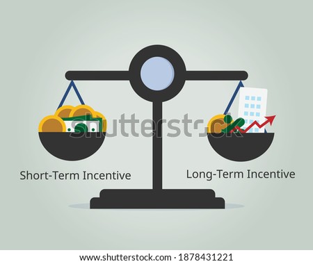 short term incentive and long term incentive vector
