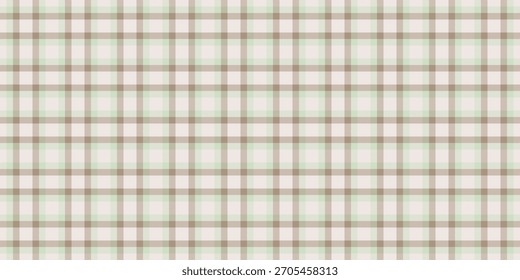 Short texture fabric background, hat seamless plaid tartan. Canvas textile vector check pattern in white and pastel colors palette.