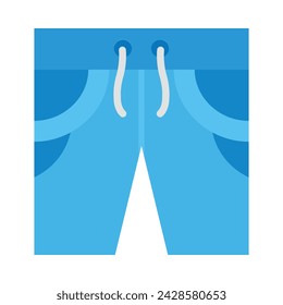 Diseño de icono plano de vector corto
