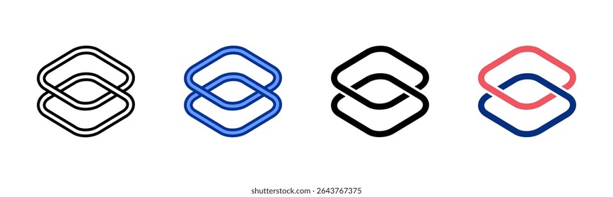 Shortcut icon sheet multiple style collection