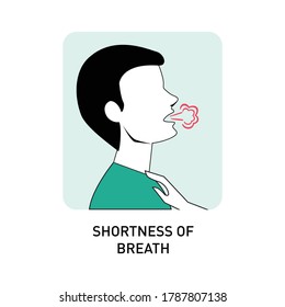 Dyspnea Shortness Breath Images, Stock Photos & Vectors | Shutterstock