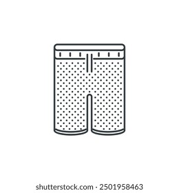 Shorts, clothes, style, look, fashion icon, vector illustration