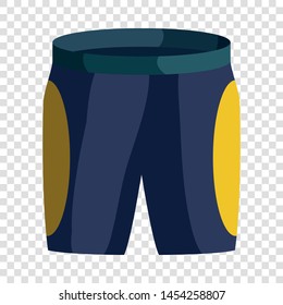 Shorts for cyclist icon. Isometric illustration of shorts vector icon for web design