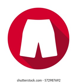 Shorts flat icon