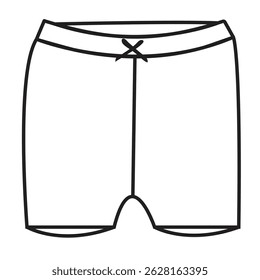 Versiones cortas boceto plano técnica cad dibujo Vector Plantilla.