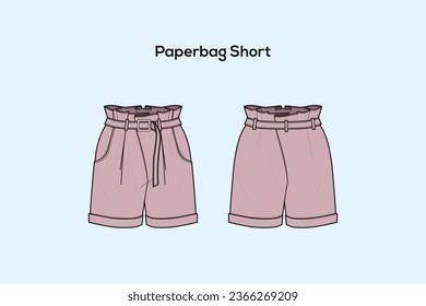Shorts are a garment worn over the pelvic area, circling the waist and splitting to cover the upper part of the legs, sometimes extending down to the knees.