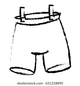 shorts hanging in the laundry