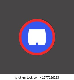 shorts icon for dress