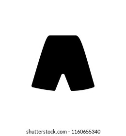shorts icon. Element of simple icon. Premium quality graphic design icon. Signs and symbols collection icon for websites, web design, mobile app