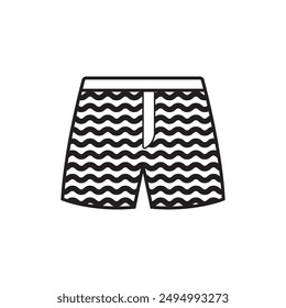 shorts icon illustration element design