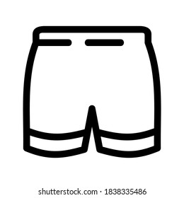 shorts icon or logo isolated sign symbol vector illustration - high quality black style vector icons
