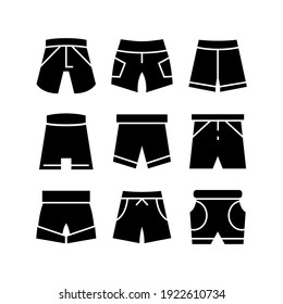 shorts icon or logo isolated sign symbol vector illustration - Collection of high quality black style vector icons
