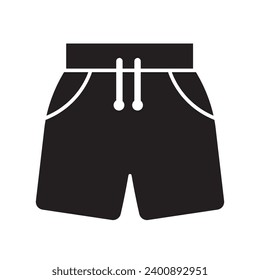 shorts icon logo vector design template