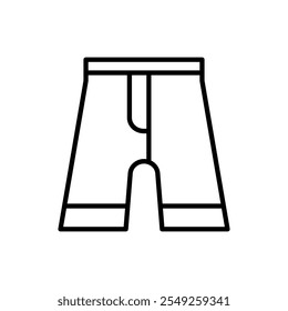 Icono de Versiones cortas sobre fondo blanco. Ilustración vectorial. Eps 10.