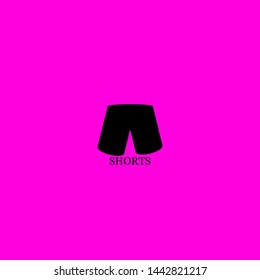 shorts icon sign signifier vector