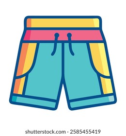 A shorts icon for skating sports activities