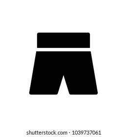 shorts icon vector