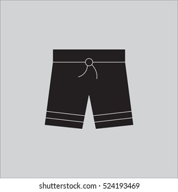 shorts icon vector