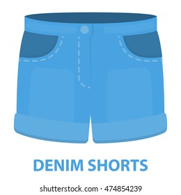 Shorts icon of vector illustration for web and mobile