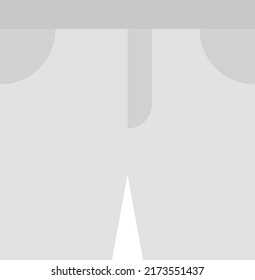 Shorts icon vector image. Can also be used for Clothes and Accessories. Suitable for mobile apps, web apps and print media.