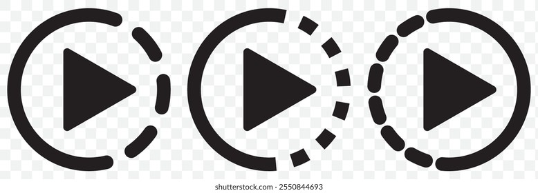 Shorts Icon Vector. Short Video Sign Symbol. eps 10.