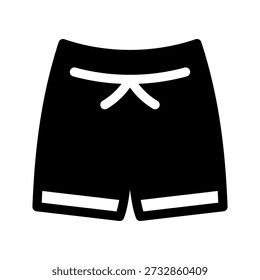 Shorts Icon Vector Symbol Design Illustration