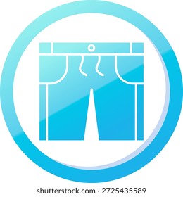 Shorts Line vector Icon Design