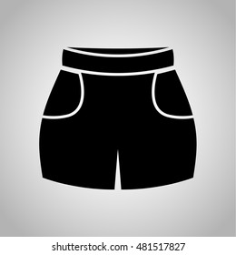 Shorts with pockets icon