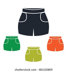 Shorts with pockets icon