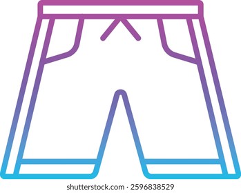 Shorts vector icon. Can be used for printing, mobile and web applications.