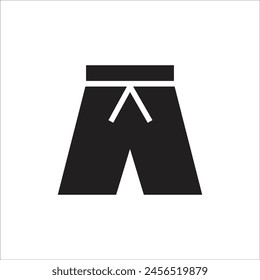 shorts vector icon line template