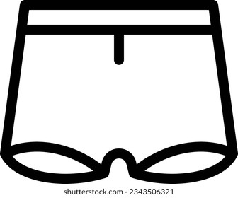 shorts Vector illustration on a transparent background.Premium quality symmbols.Stroke vector icon for concept and graphic design. 

