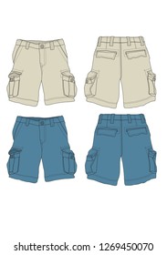 shorts vector template for design