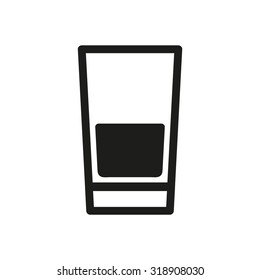 Shot glass icon