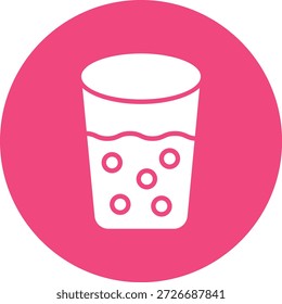 Shot Glas Vektor Symbol Design Illustration