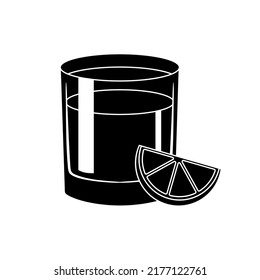 Shot Glasses icon vector. Drinking Illustration sign. Bar Illustration sign.