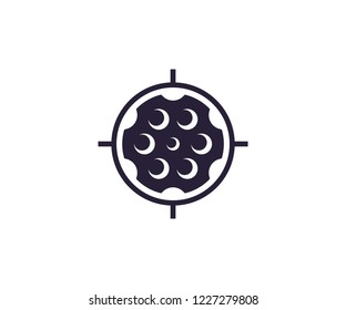 Shot Logo Designs Stock Vector (Royalty Free) 1227279808 | Shutterstock