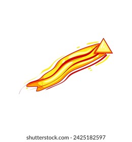 shot projectile game cartoon. energy light, blaster weapon, flash sprite shot projectile game sign. isolated symbol vector illustration