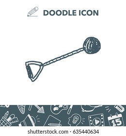shot put doodle