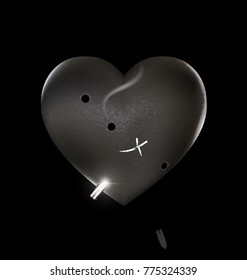 shot and stone heart