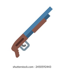 Shotgun Glyph Vector Flat Icon Design