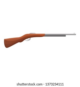 Shotgun icon. Cartoon of shotgun vector icon for web design isolated on white background