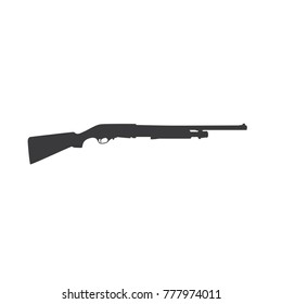 Shotgun icon, vector illustration design. War collection.