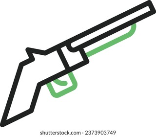 Shotgun icon vector image. Suitable for mobile application web application and print media.